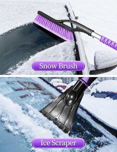 HEEYA 42.2 Inch Snow Brush and Ice Scraper - Image 3