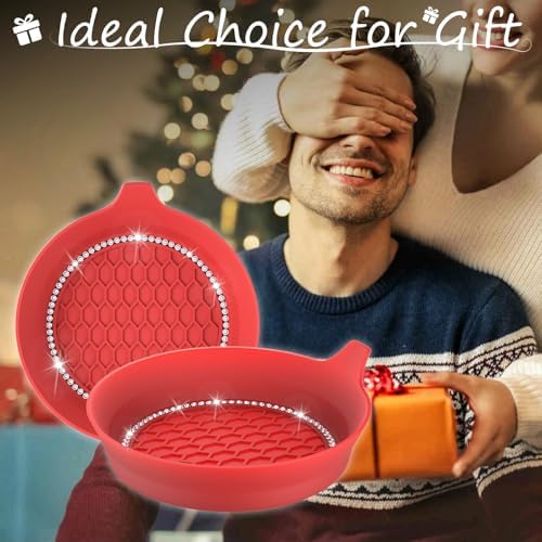 4 PCS Car Cup Coasters, Bling Cup Holder Coaster - Image 7