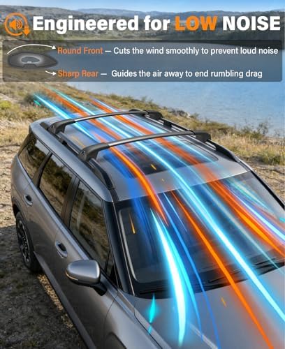 300lbs Roof Rack Cross Bars Compatible - Image 4
