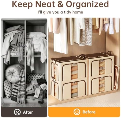 Clothes Storage Bins, 3 Openings - Image 5