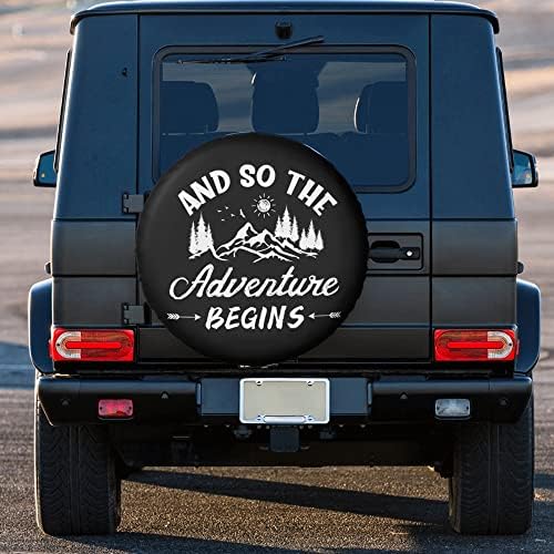 and So The Adventure Begins Rv Spare Tire Cover - Image 3