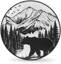 Rv Spare Tire Cover Wheel Mountain Forest Bear Tire Covers Wheel Protectors by FengQuGou