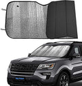 Big Hippo Front Car Sun Shade Windshield, Jumbo/Standard Sunshade Keeps Vehicle by BigHippo