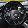 Haokay Heavy Duty Pure Cowhide Steering Wheel Cover, Genuine Leather Steering by HAOKAYAUTOPRODUCTS