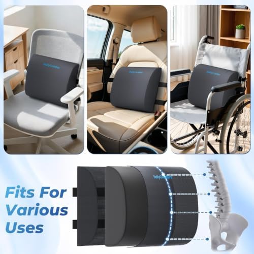 Lumbar Support Pillow, Ergonomic Back Cushion - Image 6