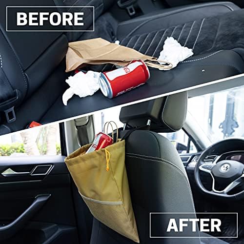GNEGNI 2PCS Hanging Car Garbage Can - Image 6