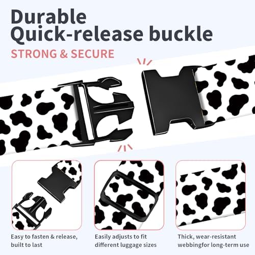 Luggage Strap for Suitcases Adjustable Travel Belt - Image 3