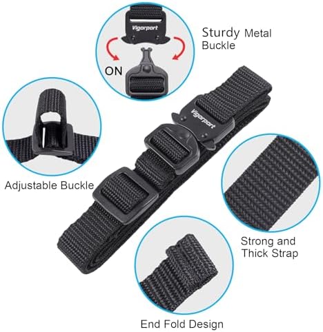 Vigorport Utility Straps Quick Release Nylon Backpack Accessory Bag Strap - Image 2