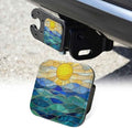 Trailer Hitch Cover 2 Inch Square Receiver Hitch Cover Rubber Tube Plug by Unknown