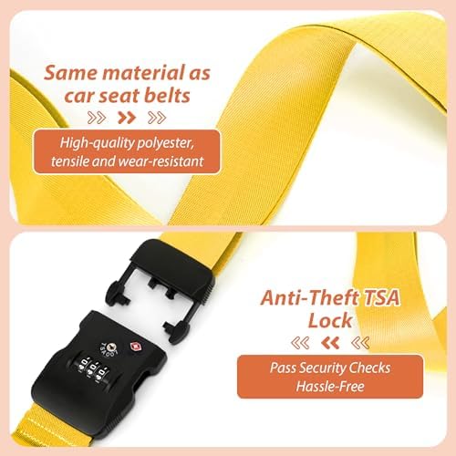 TSA Approved Luggage Straps - Image 6
