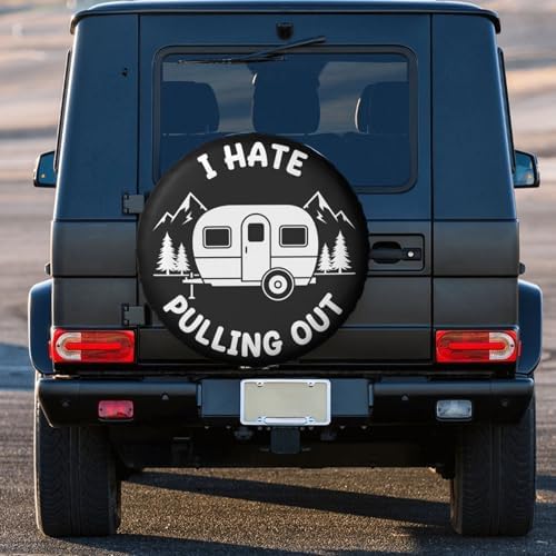 I Hate Pulling Out Spare Tire Cover SUV Trailer Truck RV 15 Inch - Image 3