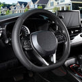 SEG Direct D Shaped Steering Wheel Cover 14.5-15 inch by SEGDirect