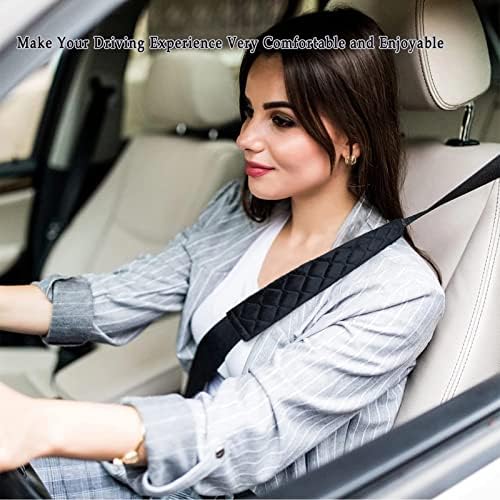 NEPAK 6 Pack Car Seat Strap Pads, Universal Car Seat Belt Pads Cover, Seat Belt - Image 5