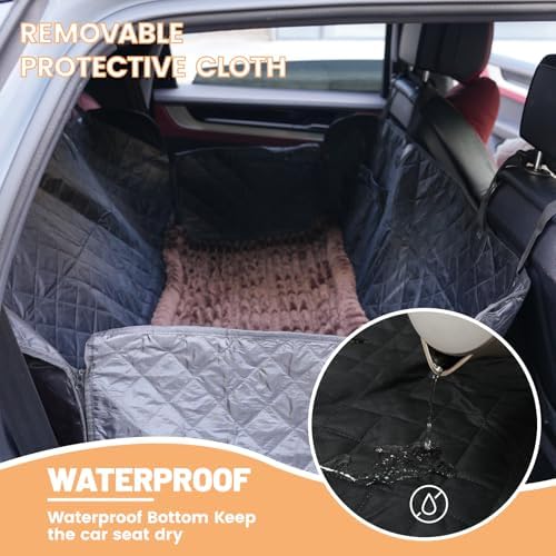 2-in-1 Dog Car Seat Cover & Dog Car Pet Bed Mat - Image 3