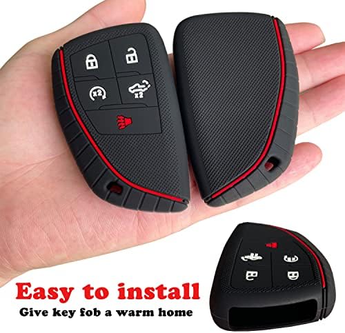 Key Fob Cover for 2026-2022 Chevy Silverado GMC Sierra 1500 2500HD 3500HD - Image 3