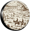 Spare Tire Cover，Wild West Camper Spare Tire Cover Waterproof Sun Protection by Unknown