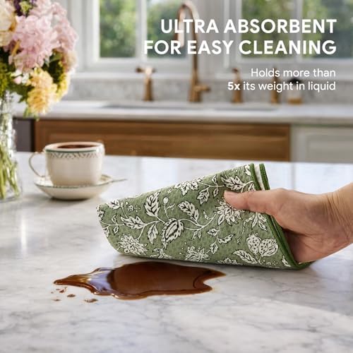 RECYCO Waffle Kitchen Towel Set of 2 - Image 4