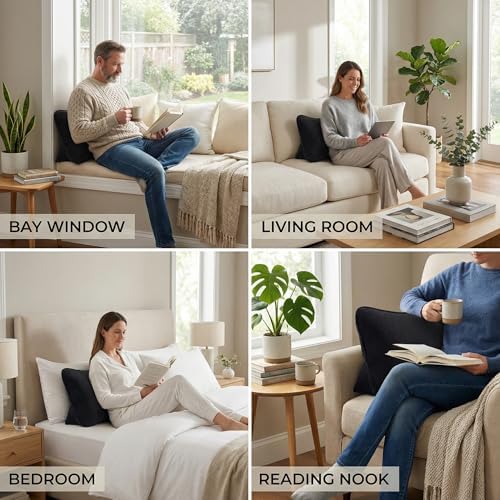 Pat. Pend. Corduroy Lumbar Support Pillow - Image 6
