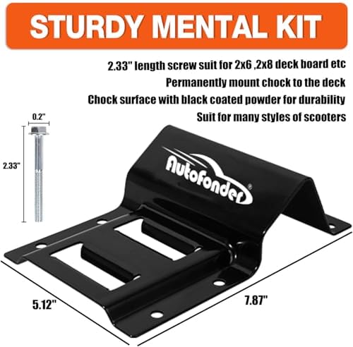 Wheel Chock Tie Down Kit Heavy Duty Trailer Tire Straps System - Image 5