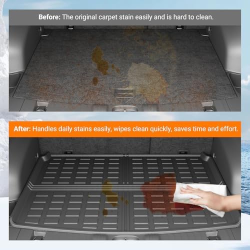 powoq Cargo Mat Trunk Mat Compatible - Image 3