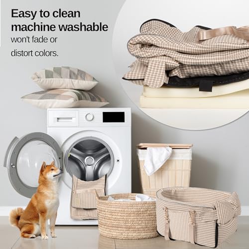 Center Console Dog Car Seat for Small Dogs, Removable Pet Seat - Image 4