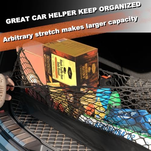 Cargo Net for Subaru Forester SK Car Trunk Rear Tailgate Touring Netting - Image 2