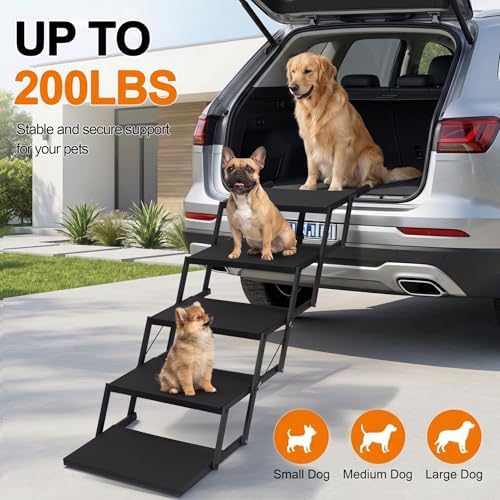 Dog Steps for Car, Dog Ramps for Cars - Image 4
