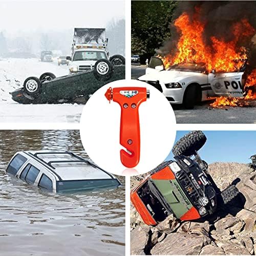 MOTORBUDDY 4-Pack Car Safety Hammer, Auto Emergency Escape Hammer - Image 5