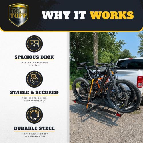 Tow Tuff Hitch Cargo Carrier - Image 3