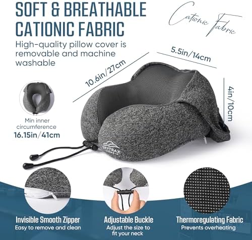 SkytraxComf® Travel Neck Pillow - Image 6
