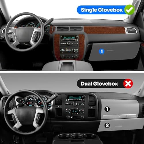 Cartist Dash Cover for 2007-2013 Chevy Chevrolet Silverado/GMC Sierra - Image 2