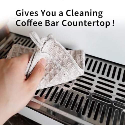 watchget 10 Pack Microfiber Espresso Barista Cleaning Towels - Image 5