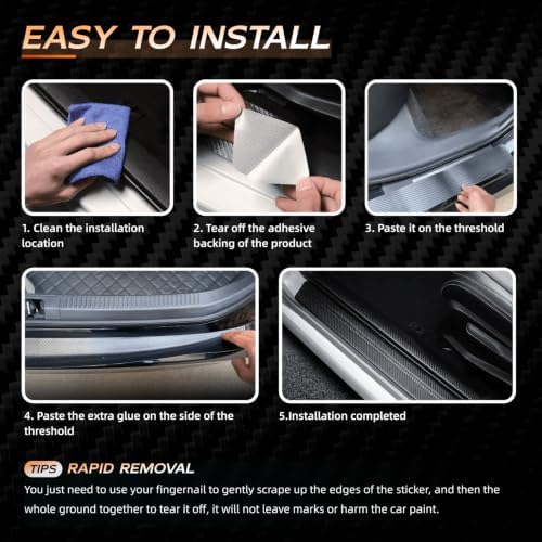 Car Door Sill Protector Compatible - Image 5