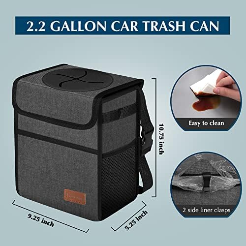 Leak Proof Car Trash Bag Waterproof Garbage Can - Image 2