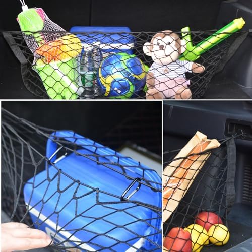 BAILALIBO Cargo Net with Metal Hooks, 53x18 in - Image 6