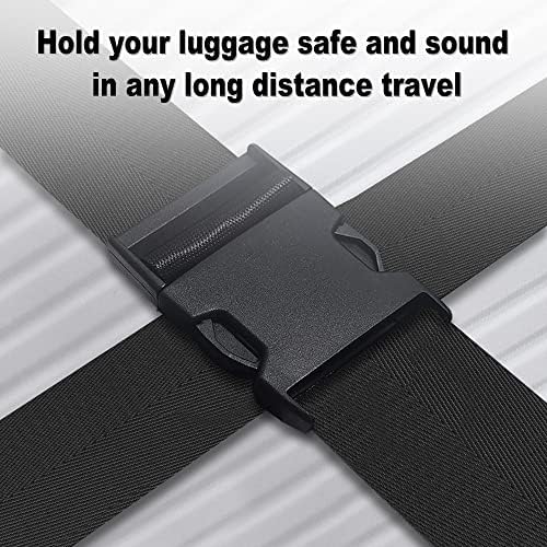 Chelmon Luggage Straps for Suitcases TSA Approved Travel Essentials 8 Pack - Image 4