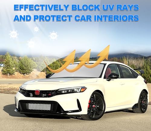 Foldable Front Windshield Sunshade fit - Image 6