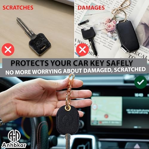 Leather Key Cover for Broken Car Key Loop Replacement - Image 4