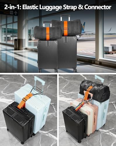 Adjustable Add A Bag Luggage Connector Straps - Image 2