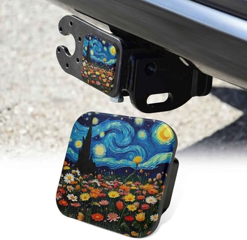 2" Trailer Hitch Cover Rubber Receiver Tube Cap Trailer Hitch Covers by Unknown