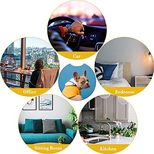 40 PCS Sublimation Blank Car Coasters, 2.75 in Circular Opening Blank - Image 5