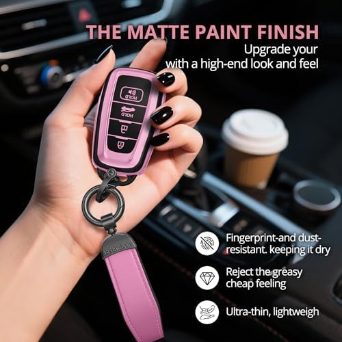 For Toyota Key Fob Cover Accessories- Matte TPU Key Fob Cover - Image 5