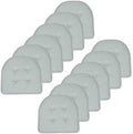 Sweet Home Collection Chair Cushion Memory Foam Pads Tufted Slip Non Skid by SweetHomeCollection