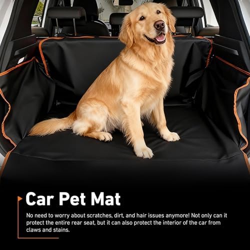 SUV Cargo Liner for Dogs, Waterproof Scratchproof Full Coverage Trunk Mat - Image 6