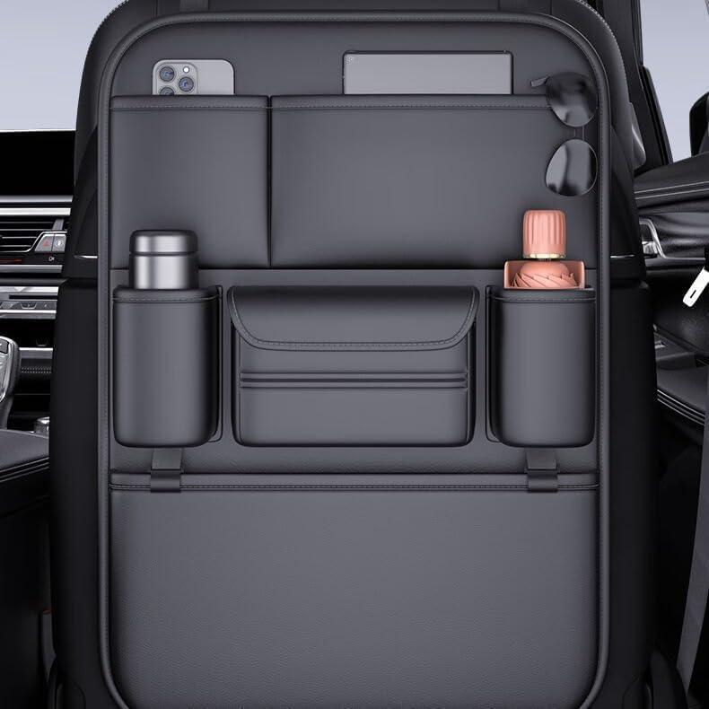 KOVOA Premium Leather Car Seat Organizer by Unknown