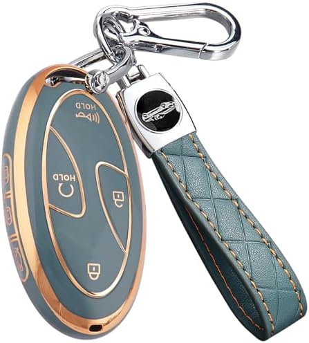 7 Buttons Compatible with Hyundai Key Fob Cover Accessories, Fits by Unknown