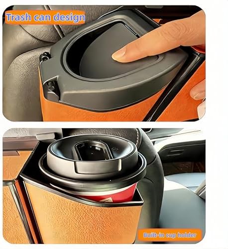 2026 Upgrade 4-in-1 Car Organizer Back Seat, Leather Multifunctional Car - Image 6