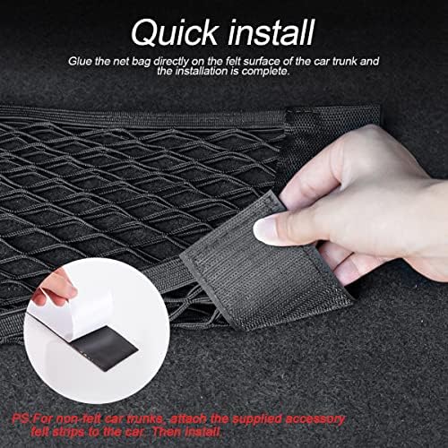8sanlione Elastic Car Trunk Storage Net - Image 5