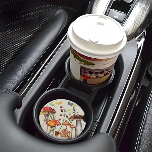 Mushroom Butterfly Car Coasters - Image 7