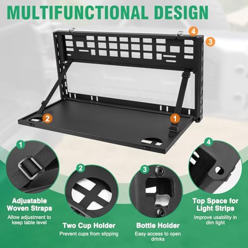 HOCHO Fit for Jeep Tailgate Table - Image 4